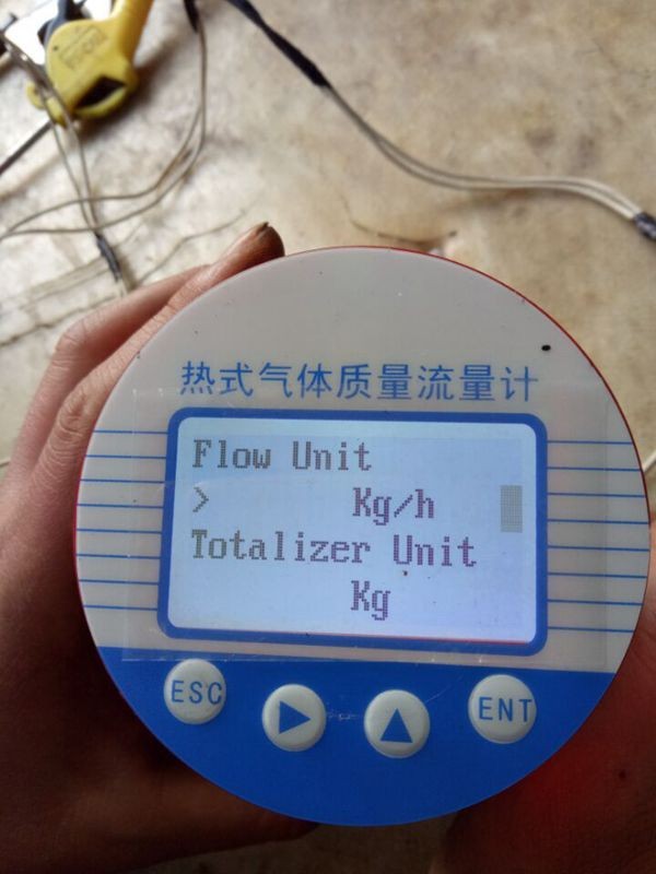 測量氧化氫的熱式質(zhì)量流量計